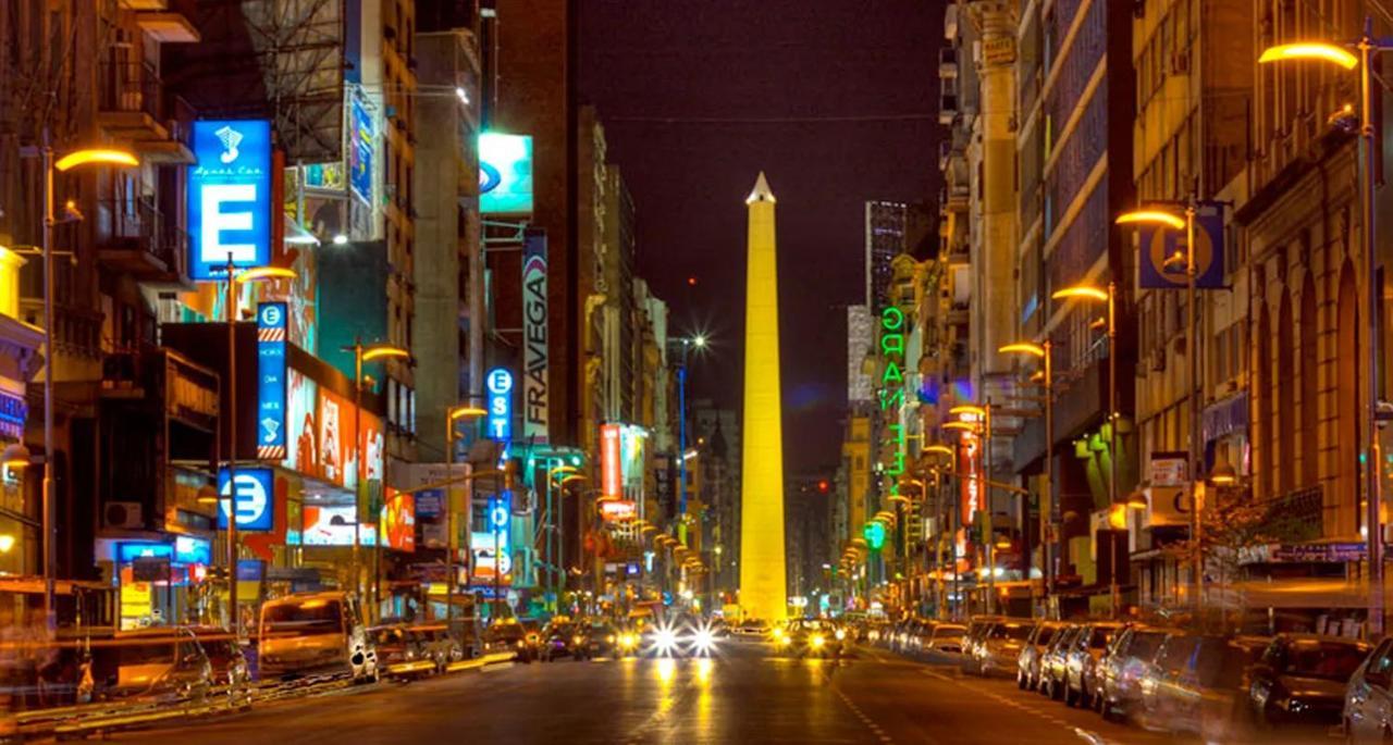 Monoambiente Plaza Lavalle Buenos Aires Exteriör bild